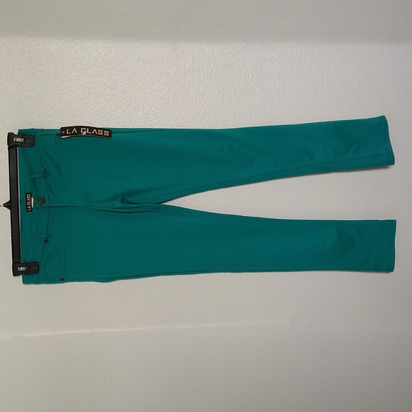 Aqua Bluish Green Pants - Picture 1 of 4